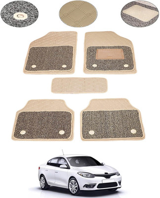 MSNP Leatherite 7D Mat For  Renault Fluence(Beige)