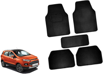 AUTO PEARL Polyester Standard Mat For  Ford Ecosport(Black)
