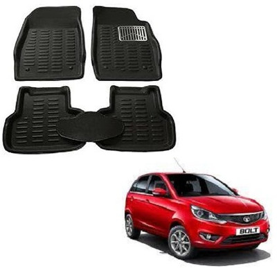SLSHILPA Plastic 3D Mat For  Tata Bolt(Black)