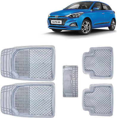 Kingsway PVC Tray Mat For  Hyundai Elite i20(Clear)