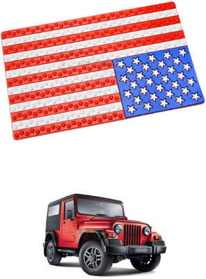 LOVMOTO Plastic Tray Mat For  Mahindra Thar(Multicolor)