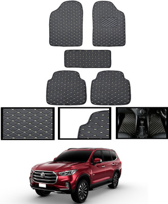 ABJD Leatherite Standard Mat For  MG Gloster(Black)
