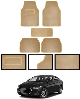 monolive Fabric Standard Mat For  Hyundai Elantra(Beige)