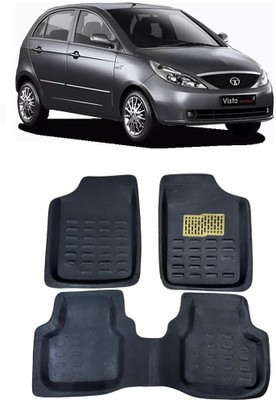 Arnejaa Polyutherine 3D Mat For  Tata Indica Vista(Black)