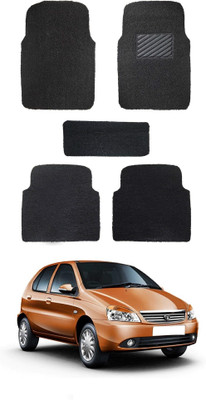 Autoxygen PVC Standard Mat For  Tata Indica(Black)