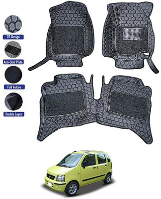AYW Leatherite 7D Mat For  Maruti Suzuki WagonR(Black)