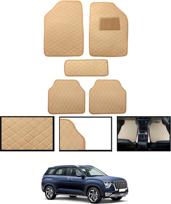 CCMM Leatherite Standard Mat For  Hyundai Alcazar(Beige)