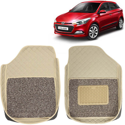 Kingsway Leatherite 7D Mat For  Hyundai Elite i20(Beige)