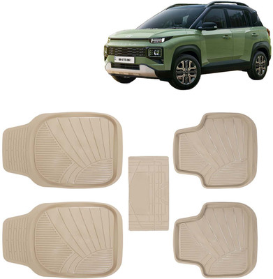 Kingsway PVC Tray Mat For  Hyundai Universal For Car(Beige)