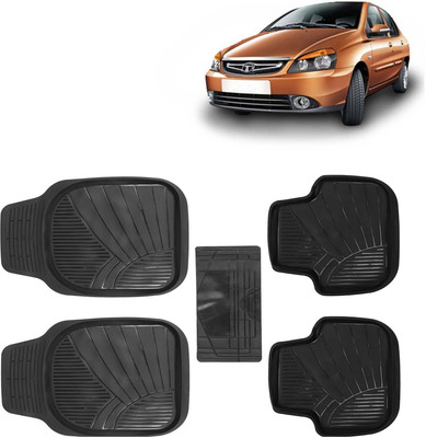 Kingsway PVC Tray Mat For  Tata Indigo CS(Black)