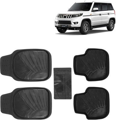 Kingsway PVC Tray Mat For  Mahindra Universal For Car(Black)