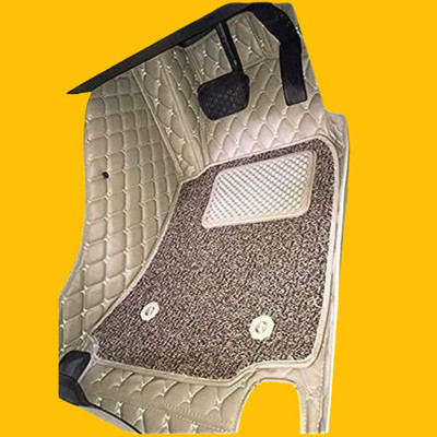 AUTOFIIX Leatherite 7D Mat For  Maruti Suzuki New Brezza(Beige)