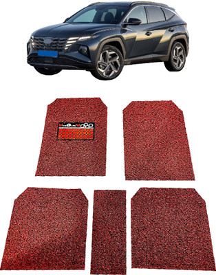 INSURE AUTOMOTIVE PVC Standard Mat For  Hyundai i20(Red)