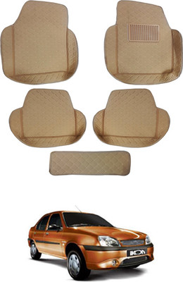 RKPSP Leatherite 7D Mat For  Hyundai i20(Beige)