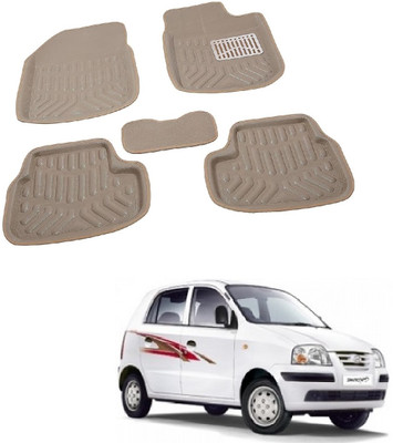 ROSHNEER ENTERPRISES PVC 3D Mat For  Hyundai Santro Xing(Beige)
