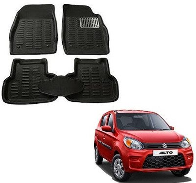 SLSHILPA Plastic 3D Mat For  Maruti Suzuki Alto 800(Black)