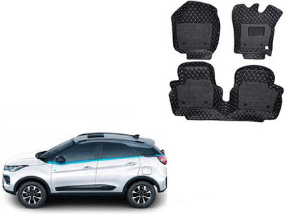 KUNTAIL ENTERPRISES Leather 7D Mat For  Tata Nexon(Black)