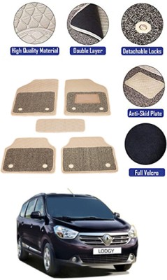 MATIES PVC 7D Mat For  Nissan Lodgy(Beige)