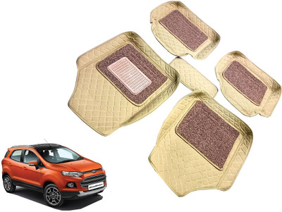 AUTO PEARL Leatherite 7D Mat For  Ford Ecosport(Beige)