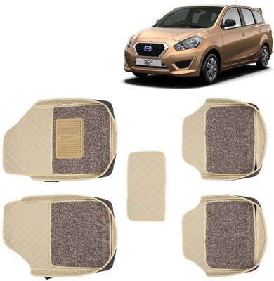 Kingsway Leatherite 7D Mat For  Datsun Go+(Beige)