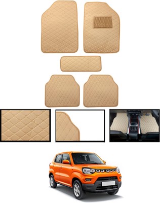 AYW Leatherite Standard Mat For  Chevrolet Universal For Car(Beige)