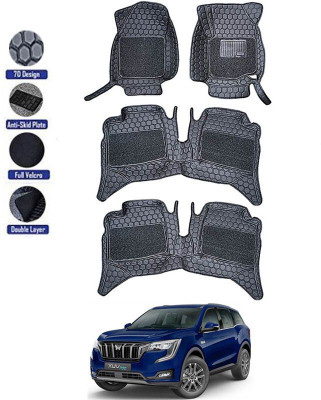 TOFIT ENTERPRISE Leatherite 7D Mat For  Mahindra XUV 700 (7 Seater)(Black)