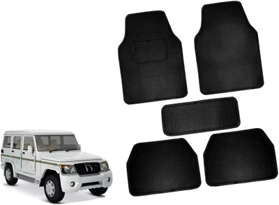 AUTO PEARL Polyester Standard Mat For  Mahindra Vitara Brezza(Black)