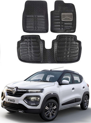 ARNEJA Polyutherine 3D Mat For  Renault Kwid(Black)