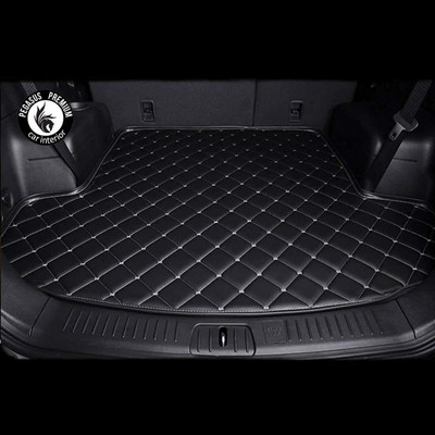 Pegasus Premium Leatherite 7D Mat For  Tata Punch(Black)