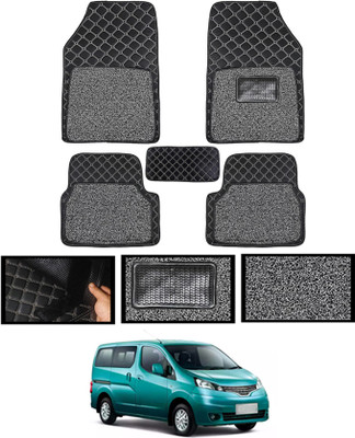 MATIES Leatherite 7D Mat For  Nissan Evalia(Black)