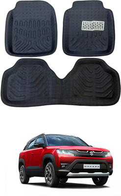 arneja trading company Polyutherine 3D Mat For  Maruti Suzuki New Brezza(Black)
