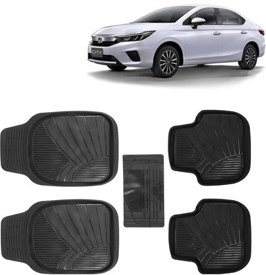 Kingsway PVC Tray Mat For  Honda City(Black)