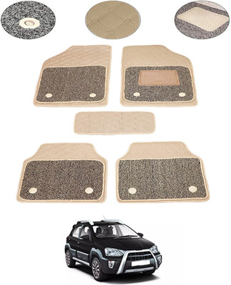 MSNP Leatherite 7D Mat For  Toyota Etios Cross(Beige)
