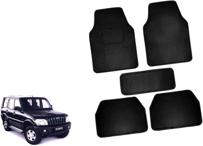 AUTO PEARL Polyester Standard Mat For  Mahindra Scorpio(Black)