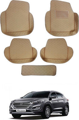 AYW Leatherite 7D Mat For  Hyundai Tucson(Beige)