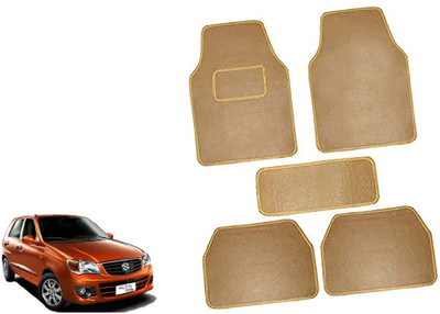 AUTO PEARL Polyester Standard Mat For  Maruti Alto K10(Beige)