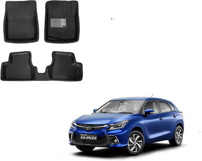 Autorepute Leather 5D Mat For  Maruti Suzuki Glanza(Black)