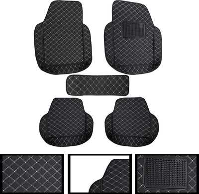 MATIES Leatherite 7D Mat For  Universal For Car(Black)
