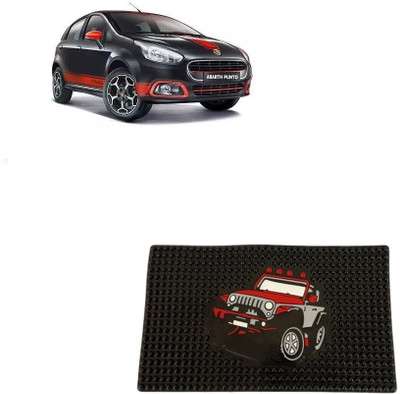 arneja trading company Rubber Standard Mat For  Fiat Abarth Punto(Black)