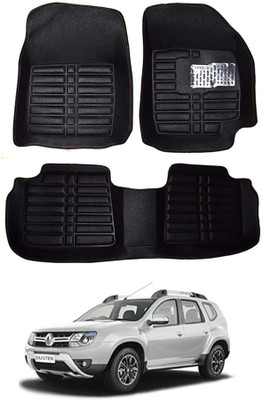 MATIES Plastic 5D Mat For  Renault Duster(Black)