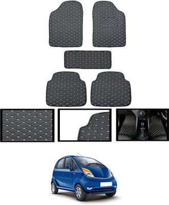 CCMM Leatherite Standard Mat For  Tata Nano(Black)