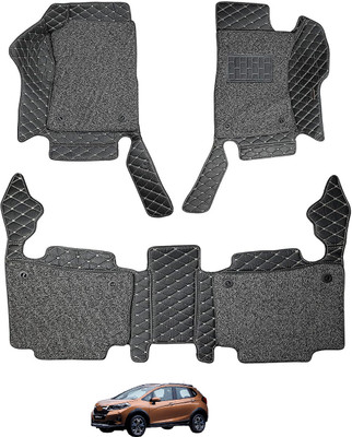 Auto Hub Leatherite 7D Mat For  Honda WR-V(Black)