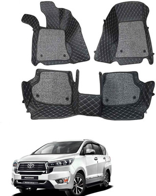 TOFIT ENTERPRISE Leatherite 7D Mat For  Toyota Innova Crysta(Black)