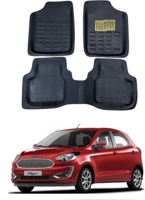 ARNEJA Polyutherine 3D Mat For  Ford Figo(Black)