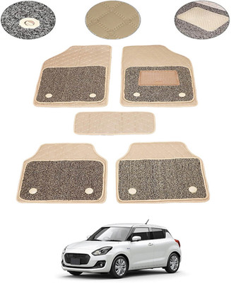MSNP Leatherite 7D Mat For  Maruti Suzuki Swift(Beige)