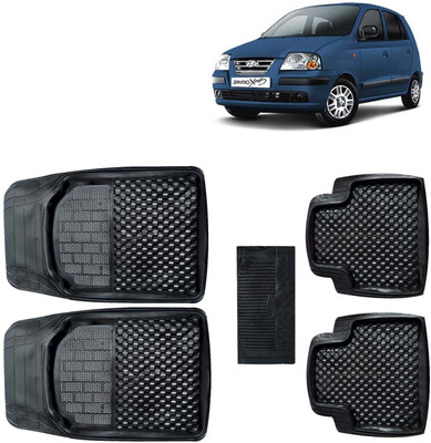 Kingsway PVC Tray Mat For  Hyundai Santro Xing(Black)