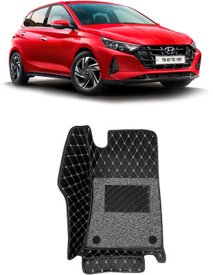 LOOXSWAG Leatherite 7D Mat For  Hyundai i20(Black)