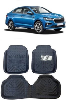 ARNEJA Polyutherine 3D Mat For  Skoda Slavia(Black)