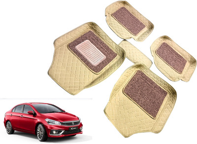 AUTO PEARL Leatherite 7D Mat For  Maruti Ciaz(Beige)