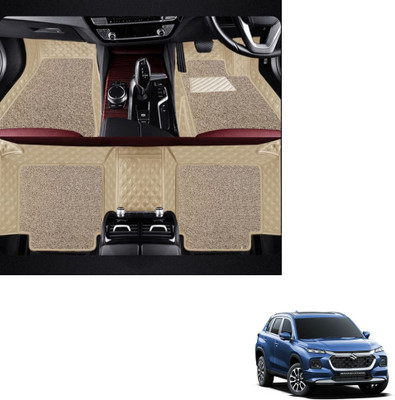 Autoclow Leatherite 7D Mat For  Maruti Suzuki Grand Vitara(Beige)